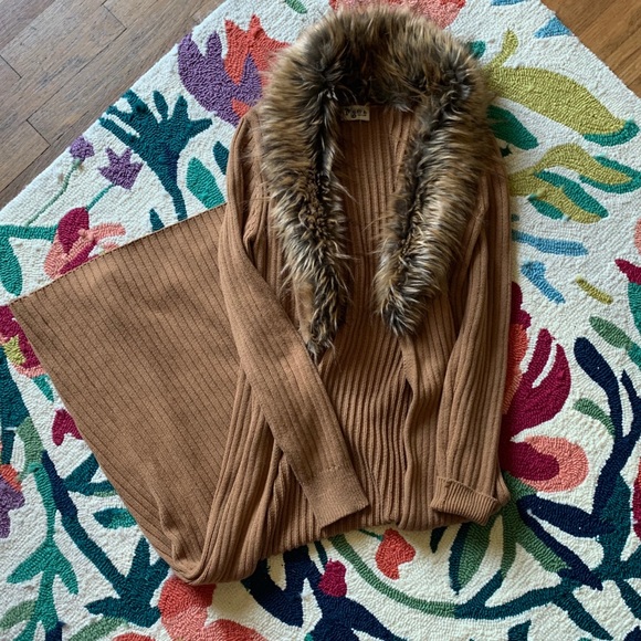 show me your mumu lombardi long cardigan